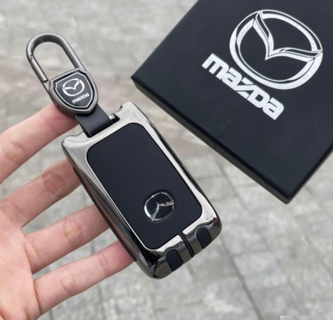 Bọc ốp khóa Mazda CX8 CX3 CX30 MAZDA 3 Đời Mới Chìa Vuông