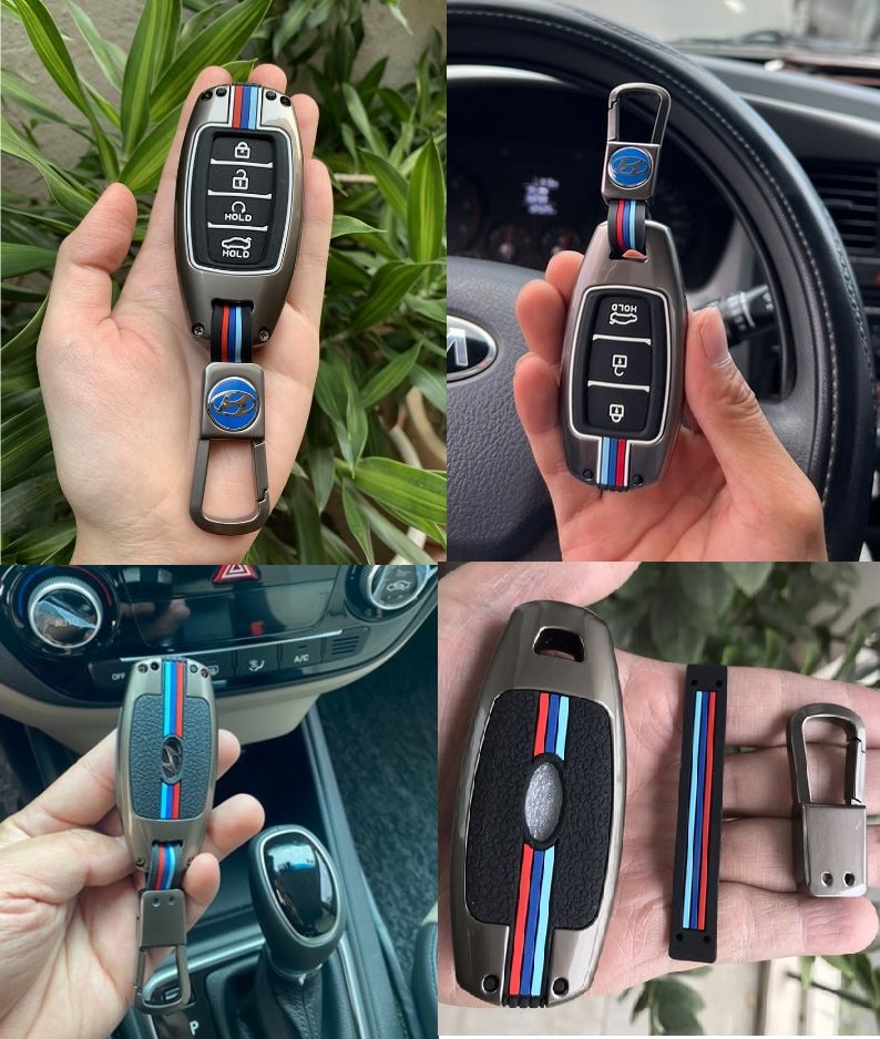 Ốp khóa Hyundai Accent (18-23), Kona, Santafe, Elantra 2023 Hợp Kim Phản Quang