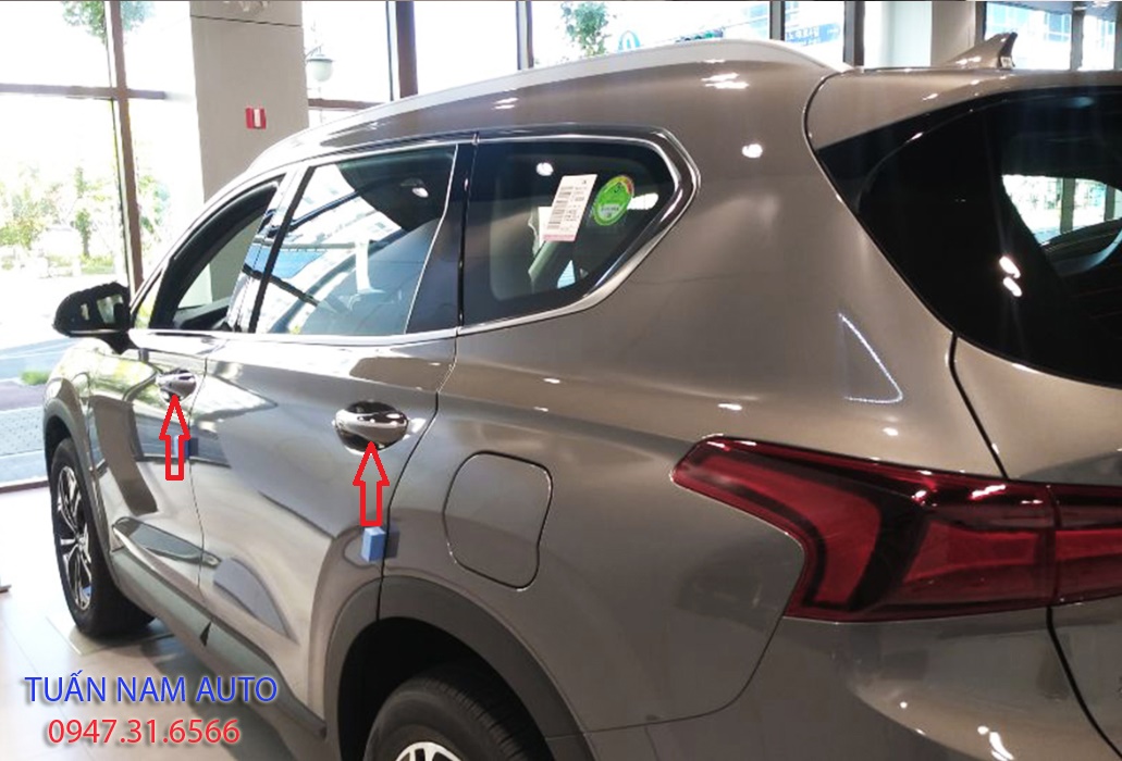ỐP TAY NẮM CỬA SANTAFE 2021, 2020, 2019, 2018