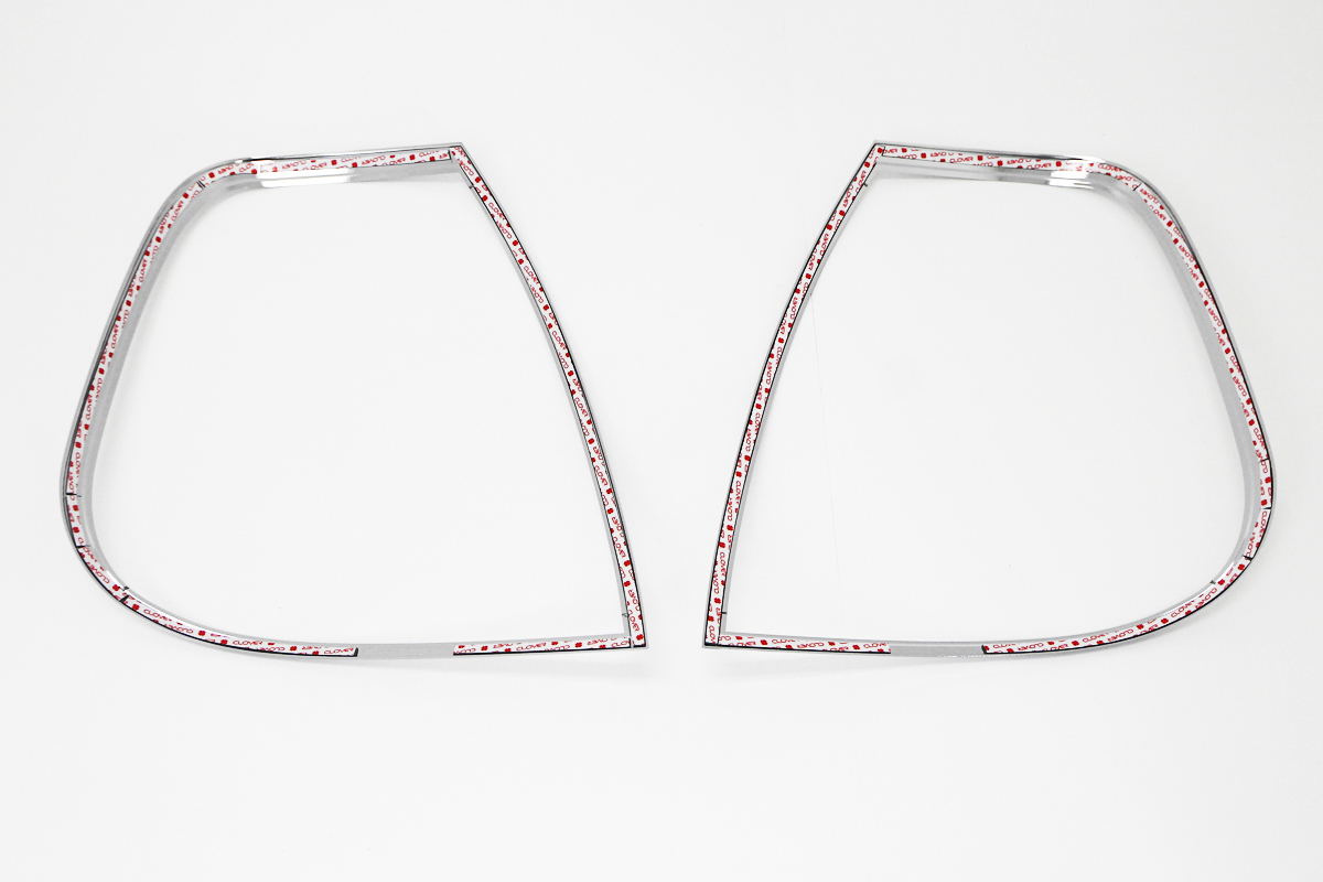 Ốp mạ xi Inox Viền Đèn Pha Xe Tải KIA K200, K250, K100, Bonggo -Hàng Auto Clover Hàn Quốc