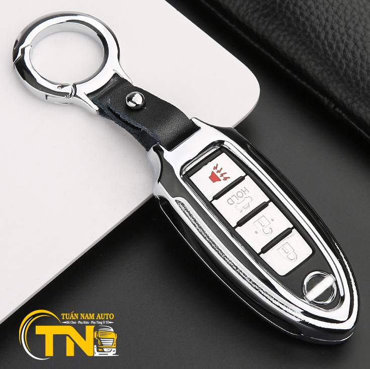 ỐP CHÌA KHÓA NISSAN X-TRAIL, NAVARA, TERRA, SUNNY KIM LOẠI METAL