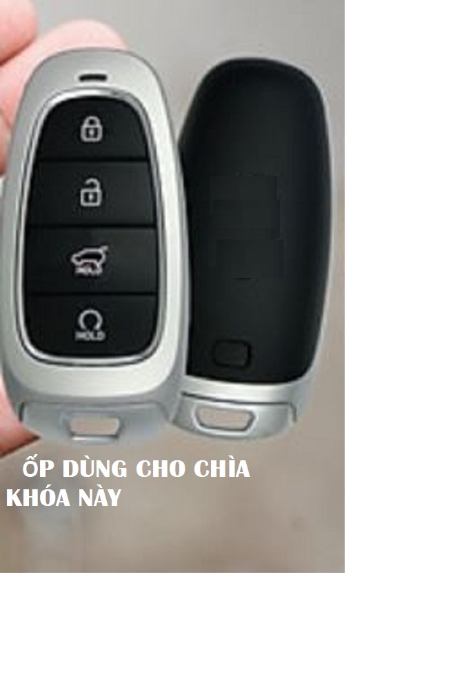 Ốp Bảo Vệ Chìa Khóa Xe Hyundai Santafe 2021 - 2023, Tucson 2023 Hợp Kim Cao Cấp