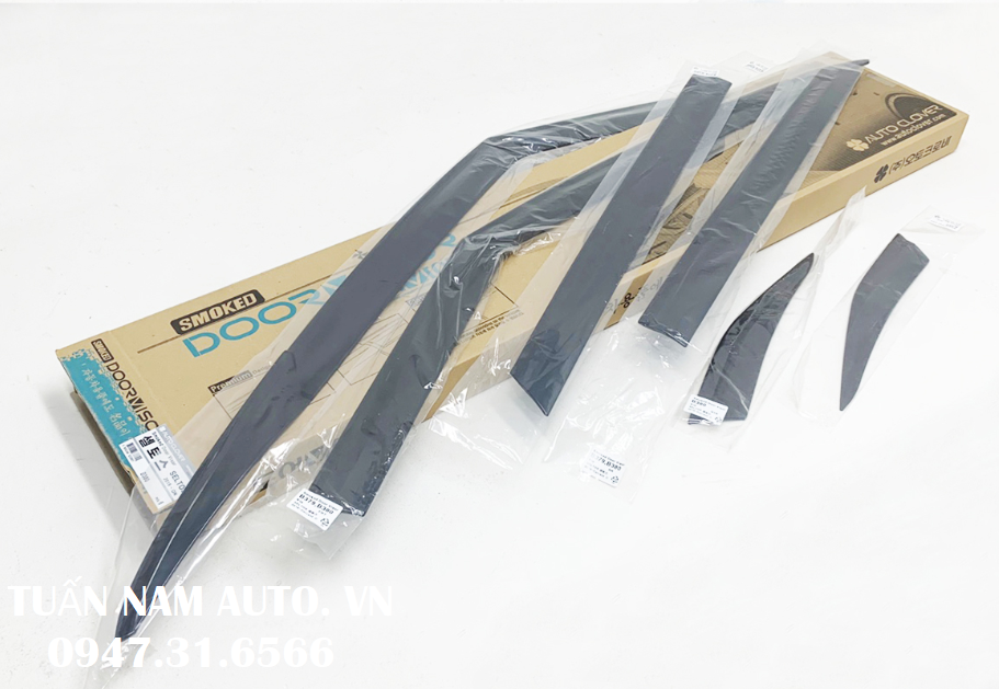 VÈ MƯA SELTOS KIA ĐEN BÓNG 6 CHI TIẾT