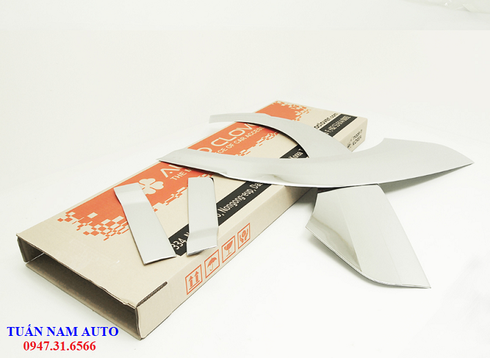 ỐP CRÔM TAI XE, CHÂN CÁNH CỬA XE TẢI KIA K250, K200, BONGGO 3 (BẢN TO)