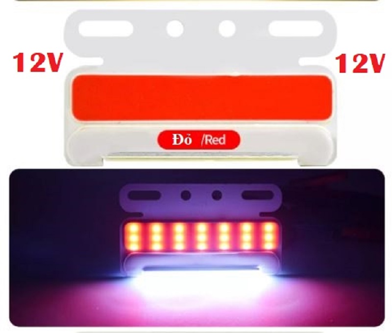 Đèn Led Sườn Xe Tải Chống Va Đập Chống Nước Mỏng Rẻ Bền