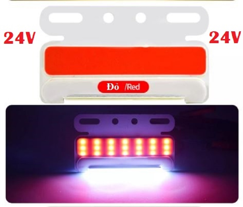 Đèn Led Sườn Xe Tải Chống Va Đập Chống Nước Mỏng Rẻ Bền
