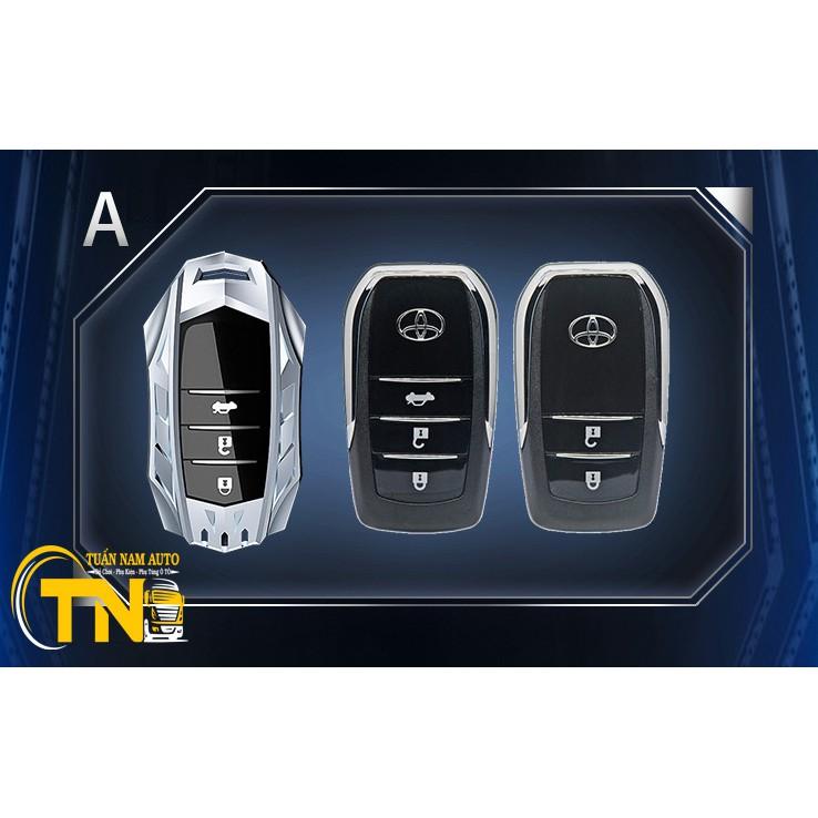 ỐP CHÌA KHÓA cho xe FORTUNER | ỐP KHÓA FORTUNER 4 NÚT, 3 NÚT HỢP KIM CAO CẤP