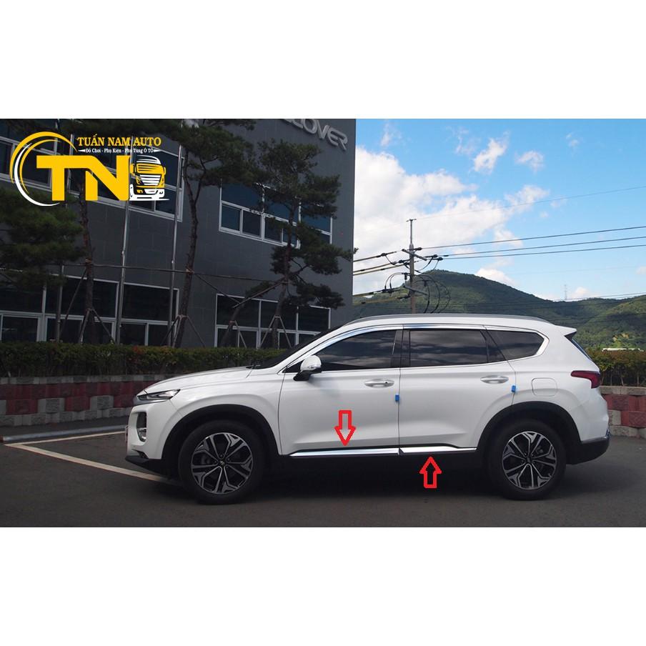 NẸP ỐP SƯỜN HÔNG ỐP SƯỜN XE SANTAFE 2019, 2020, 2021, 2022, 2023