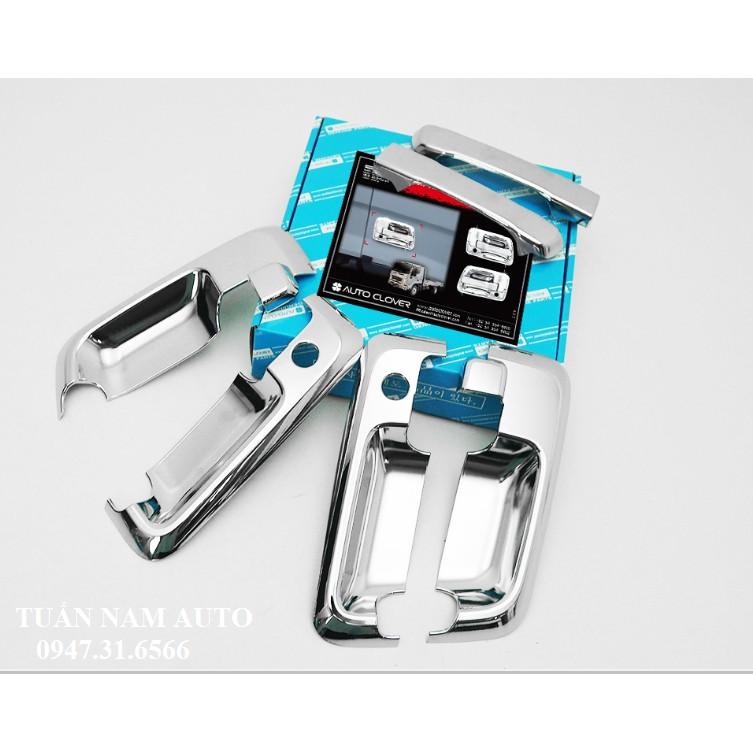 ỐP TAY NẮM MỞ CỬA CRÔM CHO XE TẢI MIGHTY EX8, MIGHTY EX6