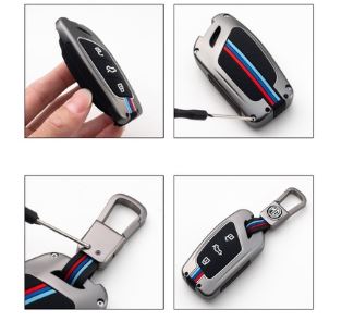 Ốp chìa khoá xe MG ZS, MG HS, MG 5 Hợp Kim Lót Sinicol Cao Cấp