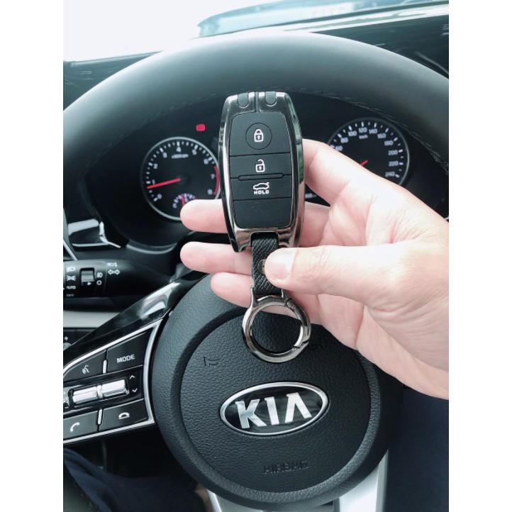 Hai (02) MẪU ỐP CHÌA KHÓA cho xe KIA SELTOS, OPTIMA 2020, KIA K3, CERATO, SOLUTO HỢP KIM