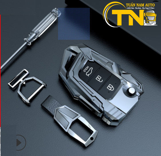 Ốp Bọc Chìa Khóa Hyundai Creta, I10, Tucson, Elantra Hợp Kim Iron Men