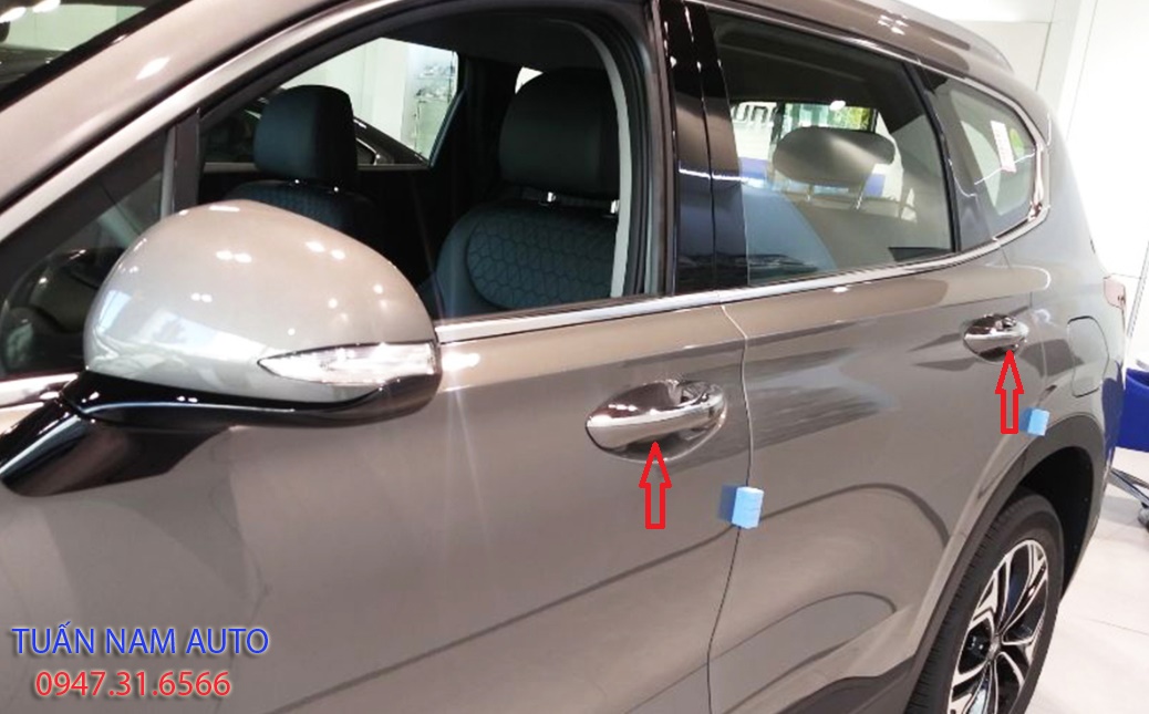 ỐP TAY NẮM CỬA SANTAFE 2021, 2020, 2019, 2018