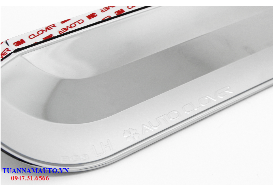 Vè che chắn mưa Mạ Xi Inox Crôm Kia K250/K200/Bonggo III