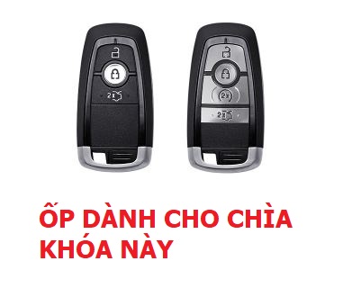 ỐP CHÌA KHÓA FORD EVEREST, RANGER, ECOSPORT HỢP KIM PHẢN QUANG