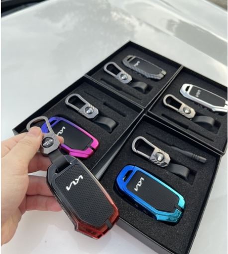 Ốp Bọc Chìa Khóa KIA K3, K5, Sportage, Sorento, Cerato Hợp Kim Sắc Màu