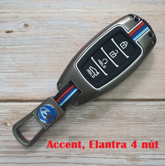 Ốp khóa Hyundai Accent (18-23), Kona, Santafe, Elantra 2023 Hợp Kim Phản Quang