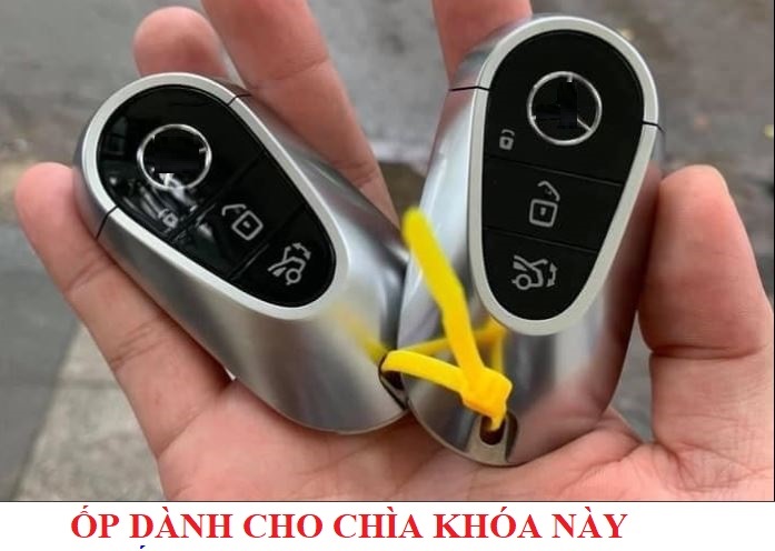 Móc Ốp Chìa Khóa Xe Mercedes Nhiều Màu Sắc Đẹp