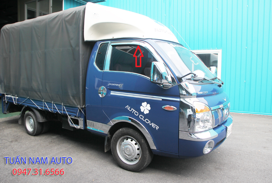 VÈ MƯA CRÔM XE TẢI HYUNDAI H150 / H100 / PORTER II