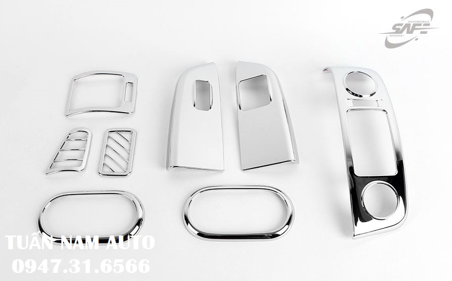 BỘ 8 CHI TIẾT ỐP TRONG XE K250/ K200 HÀNG KD KOREA