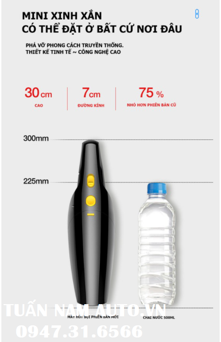 MÁY HÚT BỤI CẦM TAY Ô TÔ XE HƠI MẪU 2