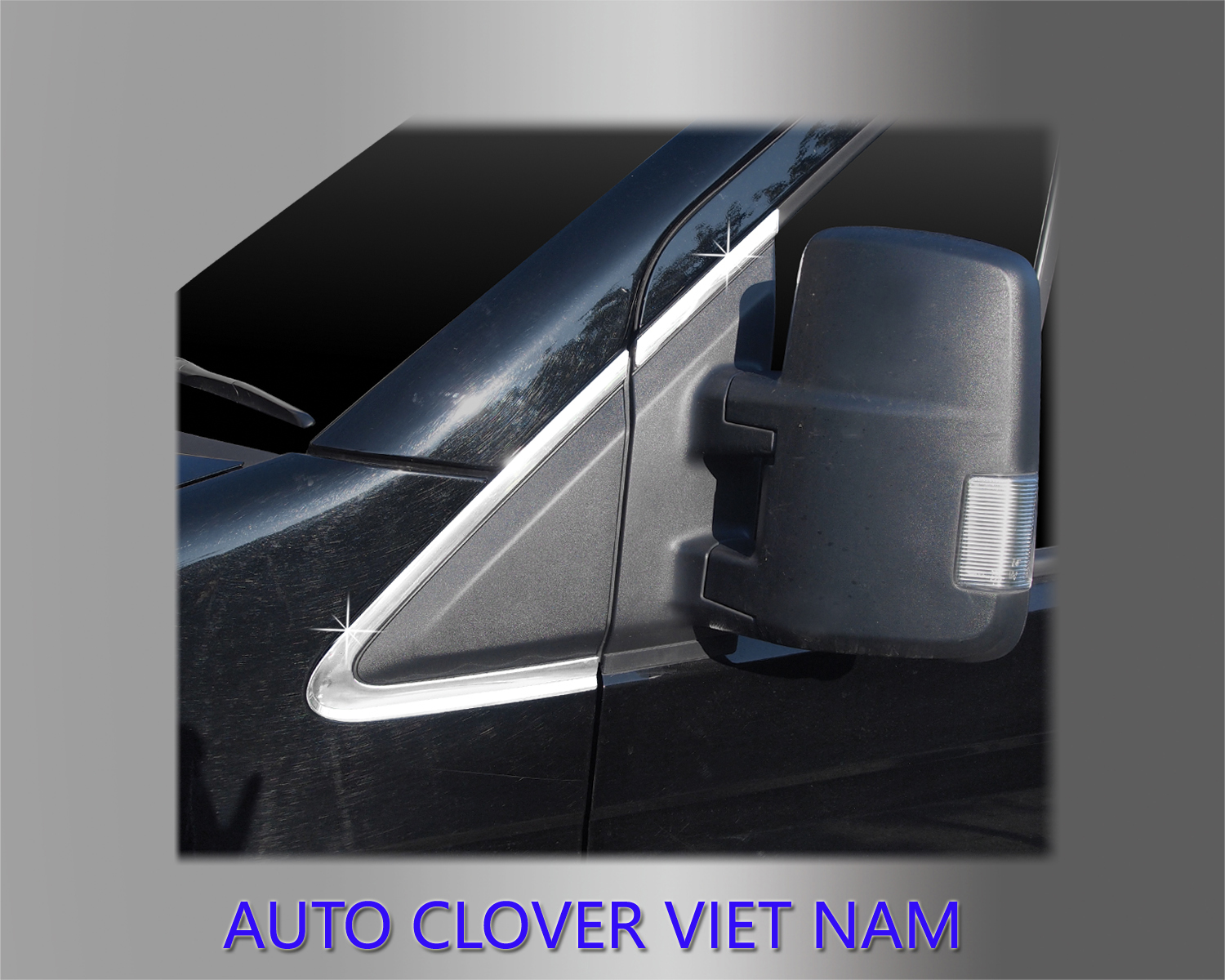 ỐP TAM GIÁC KÍNH CỐ ĐỊNH TRƯỚC XE SOLATI