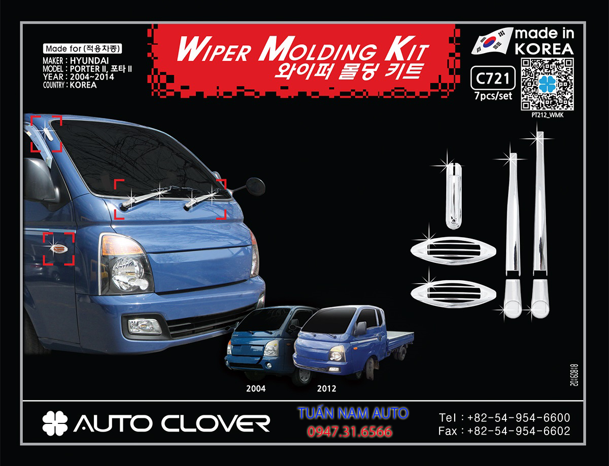 ỐP CẦN GẠT MƯA XE TẢI HYUNDAI H150, H100, PORTER II