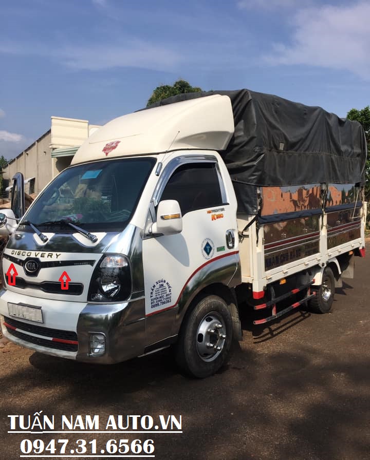 Ốp Cánh Chim Cánh Tiên Mặt Trước K200/K250/Bonggo KIA