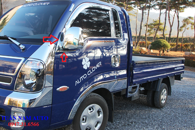 ỐP CHÂN GƯƠNG CƠ KIA K250, K200, BONGGO III