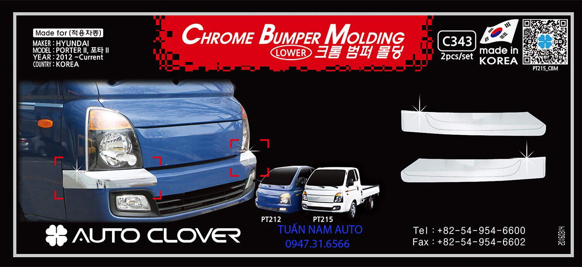 ỐP BA ĐỜ XỐC, ỐP GÒ MÁ DƯỚI HYUNDAI H150, H100, PORTER