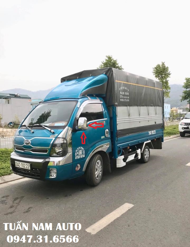 ỐP GƯƠNG CƠ XE TẢI HYUNDAI H150 MẠ CRÔM ( KOREA)