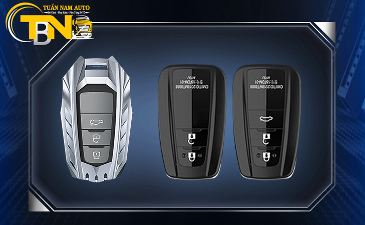 ỐP CHÌA KHÓA XE HƠI TOYOTA FORTUNER, LAND CRUISER, INNOVA, HILUX CAO CẤP
