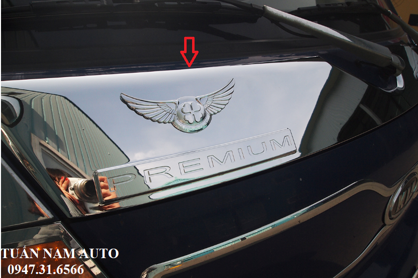 Ốp Nắp Capo, Cabo Xe Tải Kia K250/K200/Bonggo 3