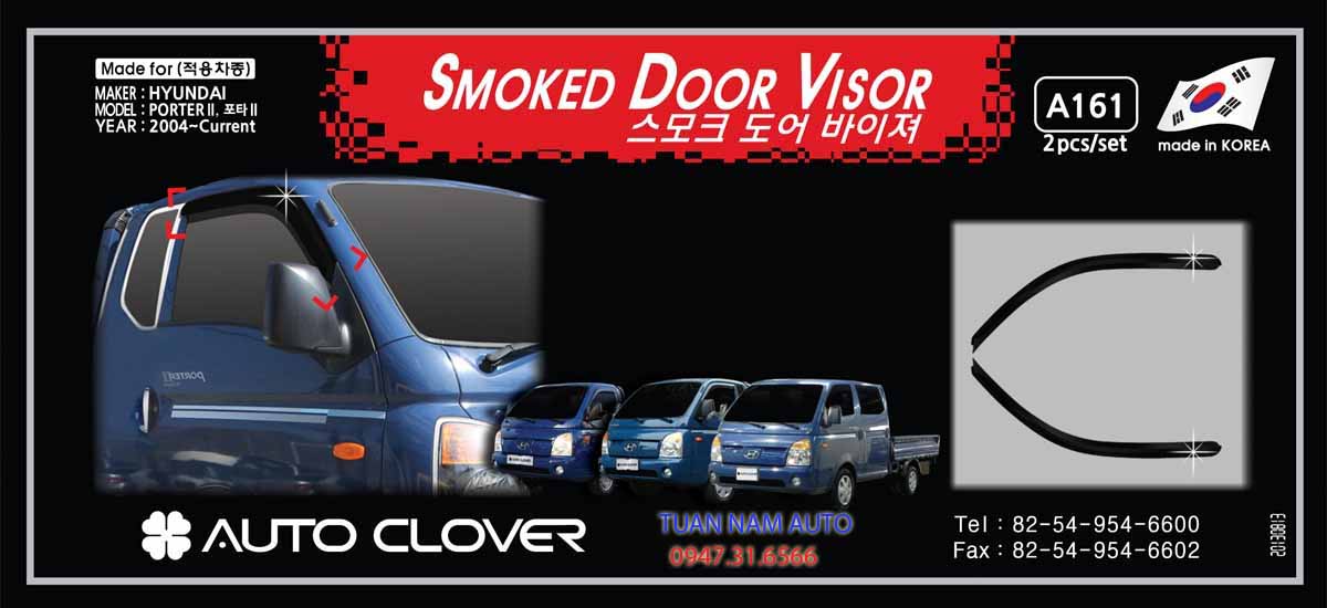 VÈ CHE CHẮN MƯA NHỰA ĐEN PORTER, H100, H150