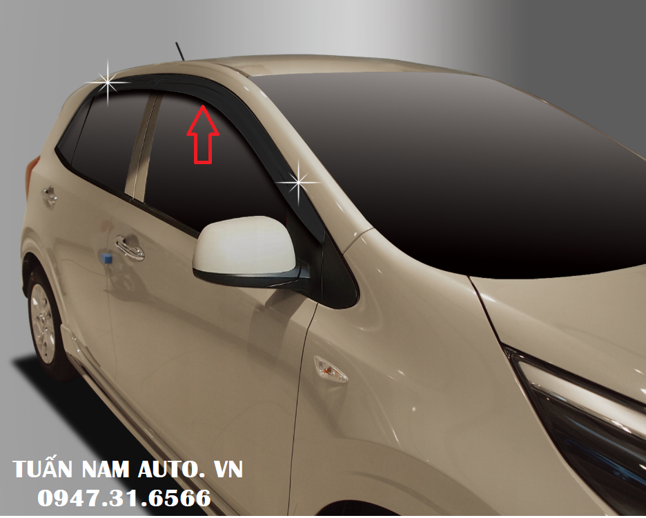 Vè Che Mưa Đen Bóng Kia Moring ( Hàng Korea Cao Cấp)