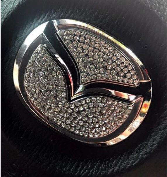 Đính đá LOGO VÔ LĂNG Ô TÔ, cho XE HƠI Mercedes, Mazda, Kia, Hyundai, Mitsubishi, Ford, Honda, Toyota Đẳng Cấp Sang Trọng