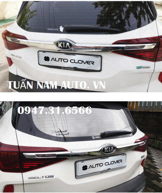 NẸP ĐUÔI SAU SELTOS | NẸP CỐP SAU SELTOS KIA CRÔM (HÀNG KOREA CAO CẤP)