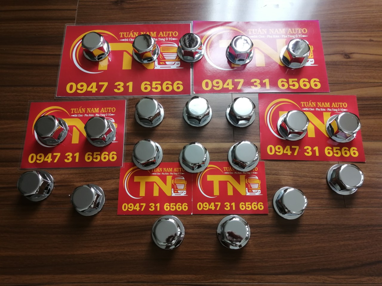 Chụp Ốc Tắc Kê Cỡ 41 cho xe Kia K250, Kia 1.4 Tấn (Hàng Mobis Xịn)