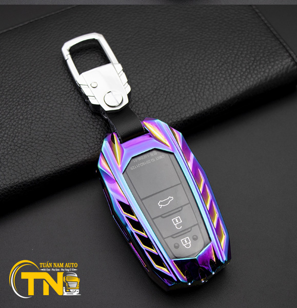 ỐP KHÓA XE TOYOTA CROSS, CAMRY, ALITS 2023 KIM LOẠI METAL CAO CẤP