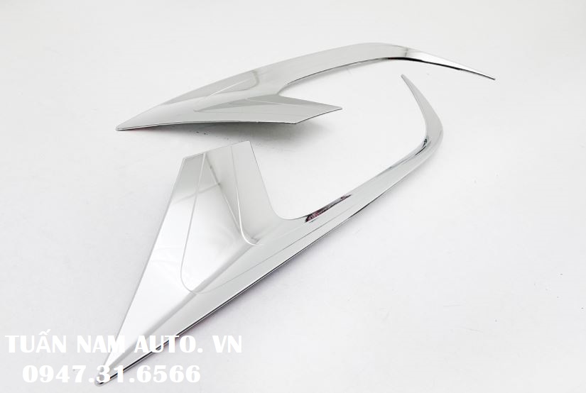 Ốp Đèn Gầm Seltos | Ốp Đèn Sương Mù Mạ Xi Crôm Seltos (Hàng Korea Cao Cấp)