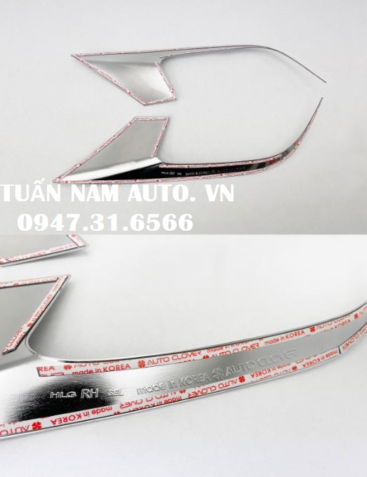 Ốp Đèn Gầm Seltos | Ốp Đèn Sương Mù Mạ Xi Crôm Seltos (Hàng Korea Cao Cấp)