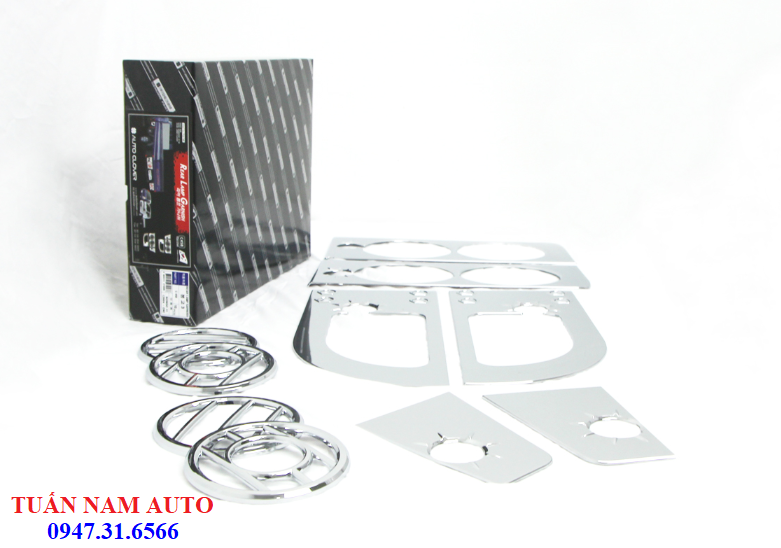 ỐP TRANG TRÍ ĐÈN HẬU, ĐÈN LÙI XE TẢI K250/ K200/ BONGGO 3