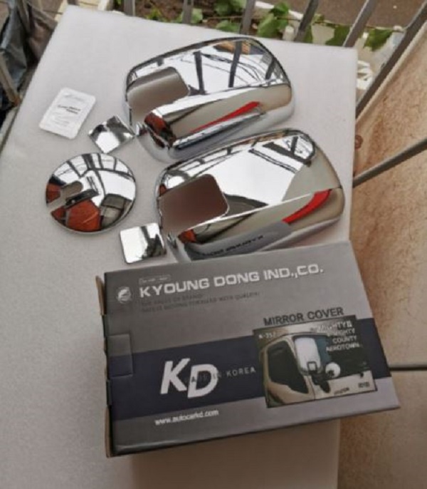ỐP GƯƠNG CRÔM cho XE TẢI HYUNDAI HD99, HD88, HD65, HD72, HD78, HD700, HD800 COUNTY