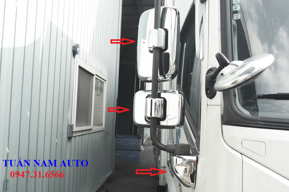 ỐP GƯƠNG CRÔM XE TẢI HYUNDAI MIGHTY EX8GT, EX6