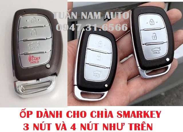 Ốp khóa xe I10, Creta, Elantra, Tucson, Stargazer Hyundai Hợp Kim Da Bò