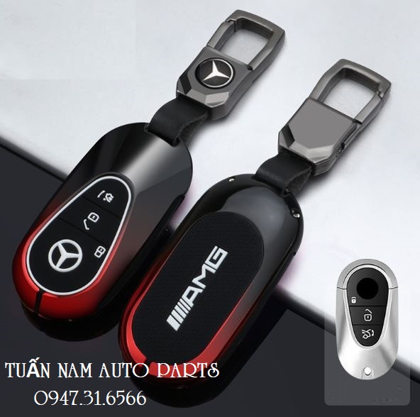 Móc Ốp Chìa Khóa Xe Mercedes Nhiều Màu Sắc Đẹp