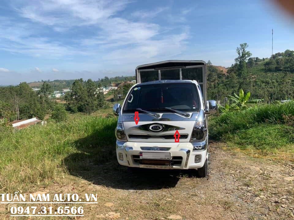 Ốp Kiếm Ốp Quả Trám Mặt Trước K200/K250/Bonggo KIA