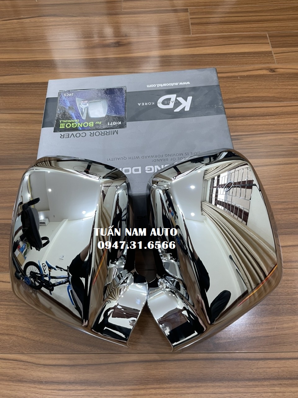 Ốp Gương Chiếu Hậu Kia K200 K250 K150 Bonggo 3