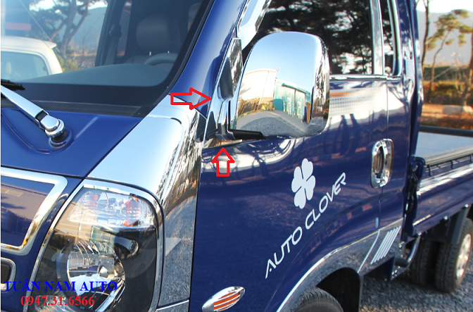 ỐP CHÂN GƯƠNG CƠ KIA K250, K200, BONGGO III