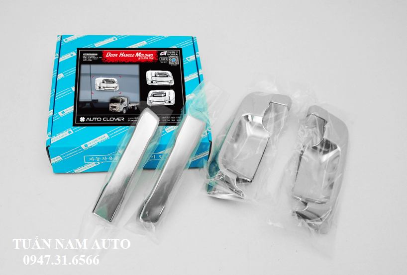 ỐP TAY NẮM MỞ CỬA CRÔM XE TẢI MIGHTY EX8, MIGHTY EX6